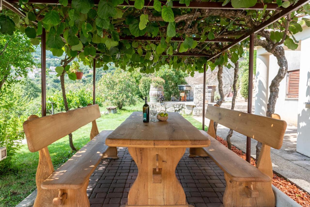 Sea View Apartment With Garden Near Opatija Veprinac Exteriör bild